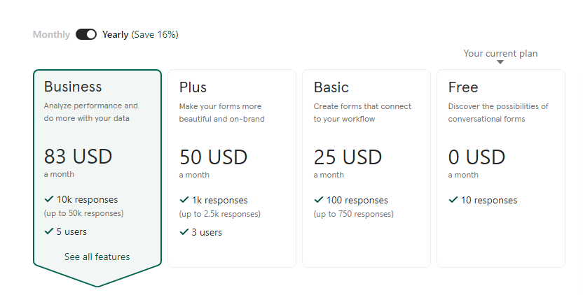typeform-pricing