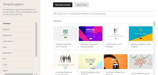 typeform-templates